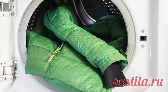 Как стирать пуховик в стиральной машине-автомат: опыт хозяек