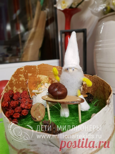 Осенние поделки в школу 1 класс: из листьев, шишек, кормушка