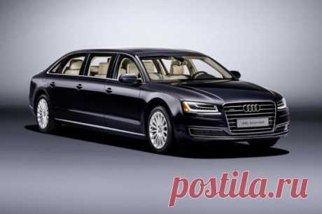 Audi сделала из A8 шестидверный лимузин (11 фото) | Чёрт побери