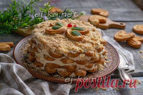 Торт без выпечки за 15 минут - очень сочный и вкусный