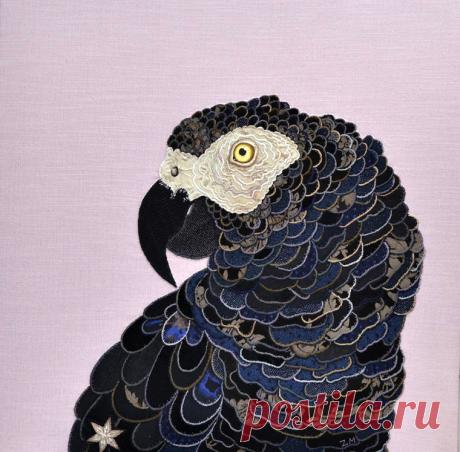 Удивительные работы Зары Меррик (Zara Merrick) в технике аппликации