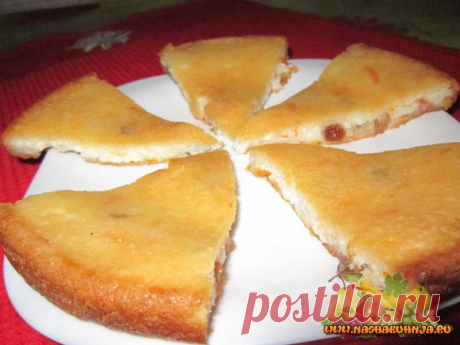 Нежная творожная запеканка с апельсиновой цедрой и изюмом | БУДЕТ ВКУСНО!