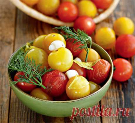 Соленые помидоры черри — Вкусные рецепты