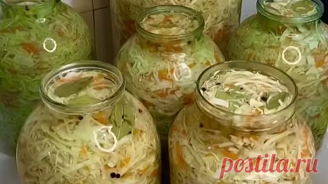 Вы больше НЕ будете квасить капусту на зиму по другому! 👌