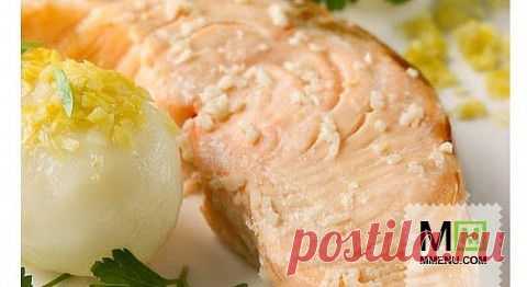 Филе лосося с молодым картофелем - кулинарный рецепт. Миллион Меню