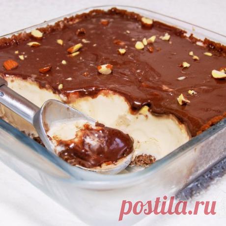 Шоколадный торт-мороженое - Рецепт с фото на Готовим дома