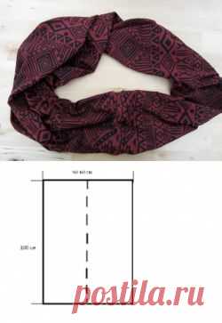 Как сшить снуд своими руками?