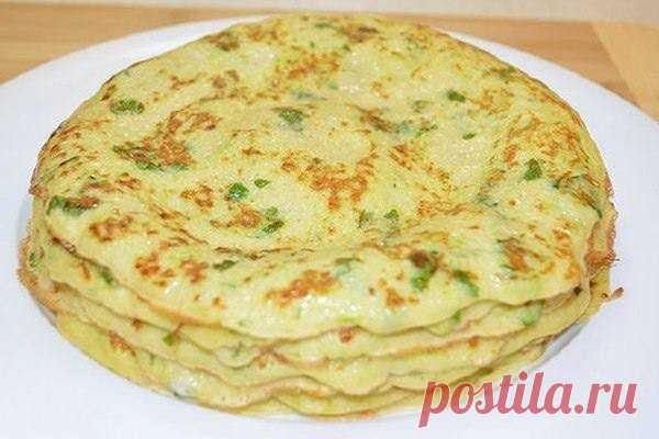 Блинчики из кабачков