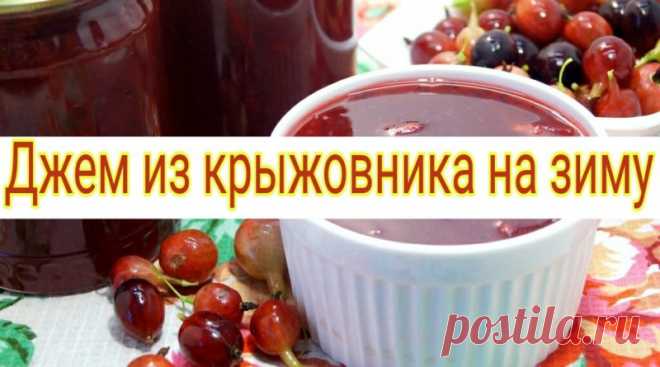 Джем из крыжовника на зиму