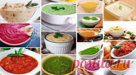34 соуса на любой вкус