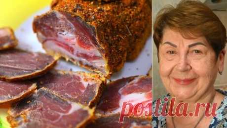 Мамины рецепты | Рецепт сыровяленого мяса в домашних условиях