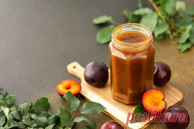 Густой сливовый джем — Домашняя кулинария