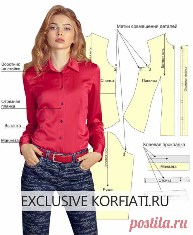 Рубашка и блузка — разбираемся в терминах и деталях

https://korfiati.ru/2019/09/bluzka-v-detalyah/

В современном женском гардеробе блузкам и рубашкам отведено особое место, и вряд ли найдется представительница прекрасного пола, у которой нет хотя бы одного подобного изделия. Блузки и женские рубашки — очень комбинаторны, и в зависимости от ткани и кроя, с каждой из этих вещей можно создавать самые разные образы — от строгих деловых, до романтично-воздушных. Да и шить так...