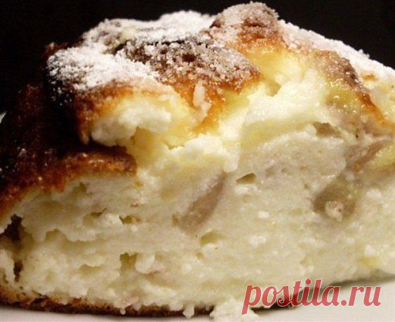 Готовим творожную запеканку с бананами..