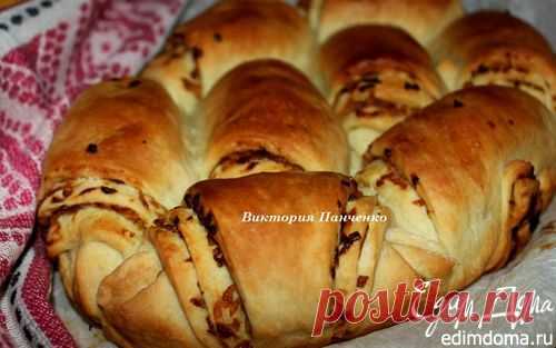 Постный пирог "Луковое счастье" | Кулинарные рецепты от «Едим дома!»