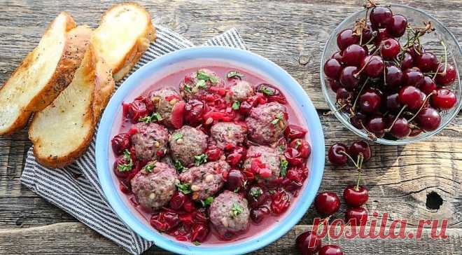 Кюфта из баранины с вишневым соусом, пошаговый рецепт с фото