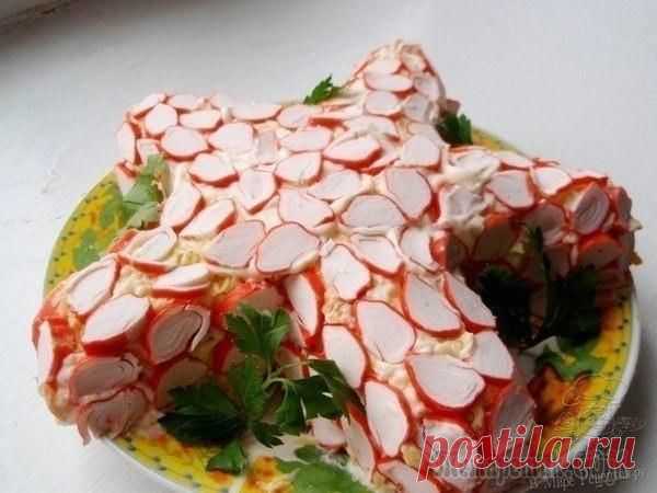 6 салатов с крабовыми палочками!