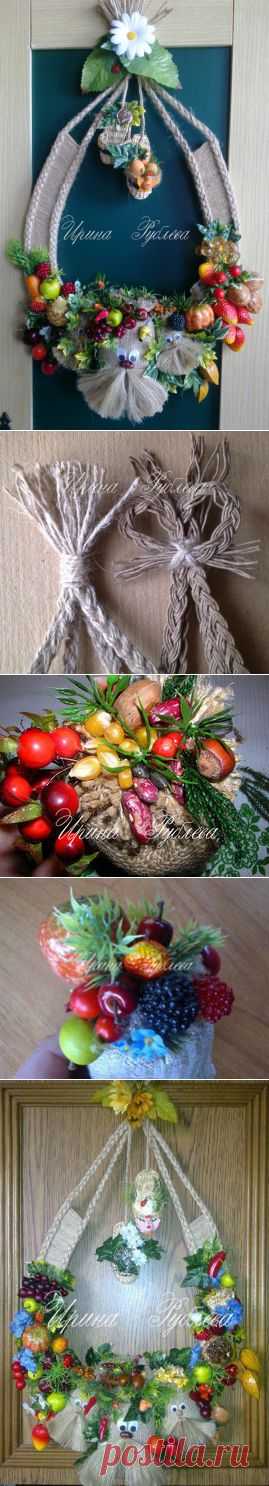 Оберег «Подкова на счастье» Мастер-класс от Ирины Николаевны Рублёвой