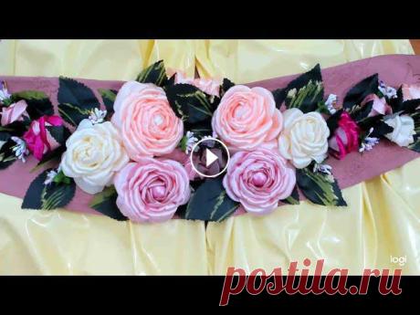 НЕВИДАННОЙ КРАСОТЫ подхваты для штор с цветами в технике канзаши. Kanzashi flower curtain hooks Идеи с цветами в технике канзаши неисчерпаемы. И сегодня я представляю вашему вниманию МК по изготовлению подхватов для штор с такими цветамиIdeas wit...