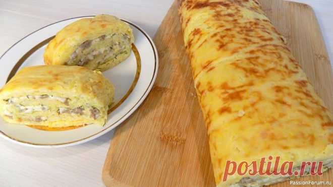 Рулет из кабачков с фаршем и сыром Здравствуйте, уважаемые гости сайта! Сегодня я предлагаю вашему вниманию необычный и оригинальный видео-рецепт 