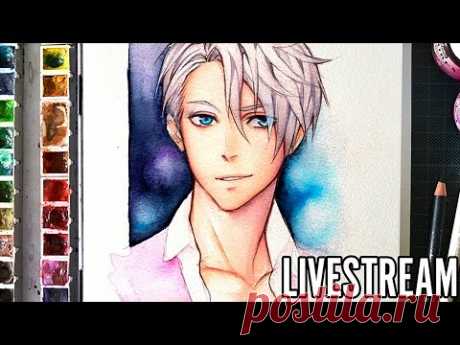 Viktor Nikiforov & Yuri Plisetsky [Yuri on Ice] 【REAL-TIME / LIVE STREAM】