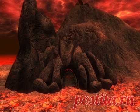 Остров (Island) в западной части Третьего рэндомного мира Обливиона (Random Oblivion World 3). Добраться до него можно лишь совершив мощный забег по морю лавы или воспользовавшись консолью (tcl). Впрочем, остров совершенно пуст и бесплоден. Единственная достопримечательность – дверь, которая не открывается и никуда не ведет.