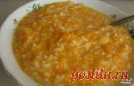 Каша из тыквы с рисом и молоком - пошаговый рецепт с фото на Повар.ру
