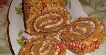 Простой,вкусный рулет за 
5 минут!