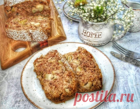 Миндально-яблочный кекс, пошаговый рецепт, фото, ингредиенты - Svetlana Gorelova