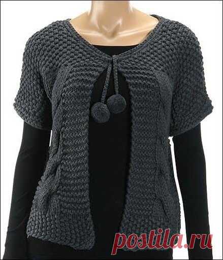 Необычные жилеты. (Идеи и схемы для спиц) | Южная сова | Яндекс Дзен