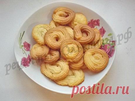 Нежное и рассыпчатое печенье к чаю!.