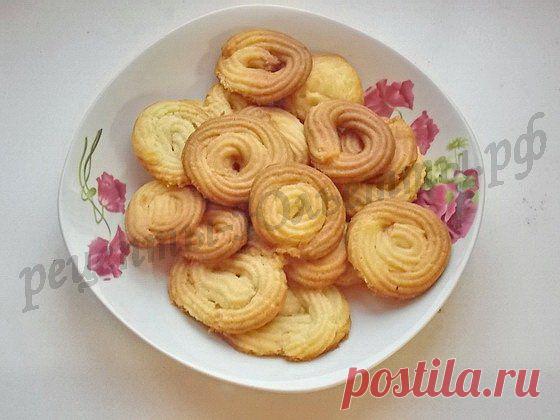 Нежное и рассыпчатое печенье к чаю!.