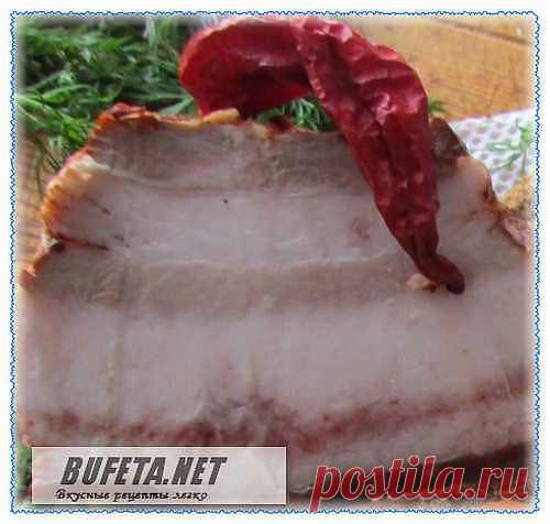 Как засолить сало в банке вкусно.