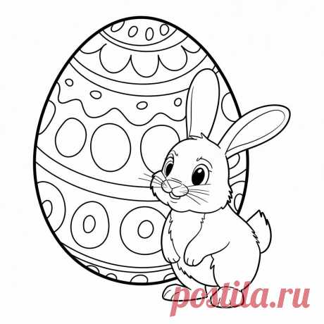 Арт - раскраски к пасхе