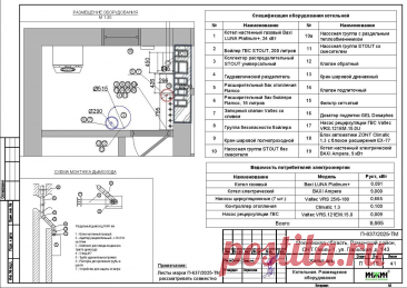 Проект отопления частного дома, пример 2435