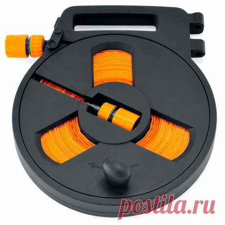 Текстильный шланг низкого давления Stihl в кассете для легкого сматывания и разматывания, а также для экономии места при хранении. Возможно хранение непосредственно на корпусе мойки. Максимальная температура подачи воды 20 °C. Для фиксации кассеты на корпусе мойки необходим держатель шланга. Длина 12 м. Предназначен для моек высокого давления  Rе 110-170.