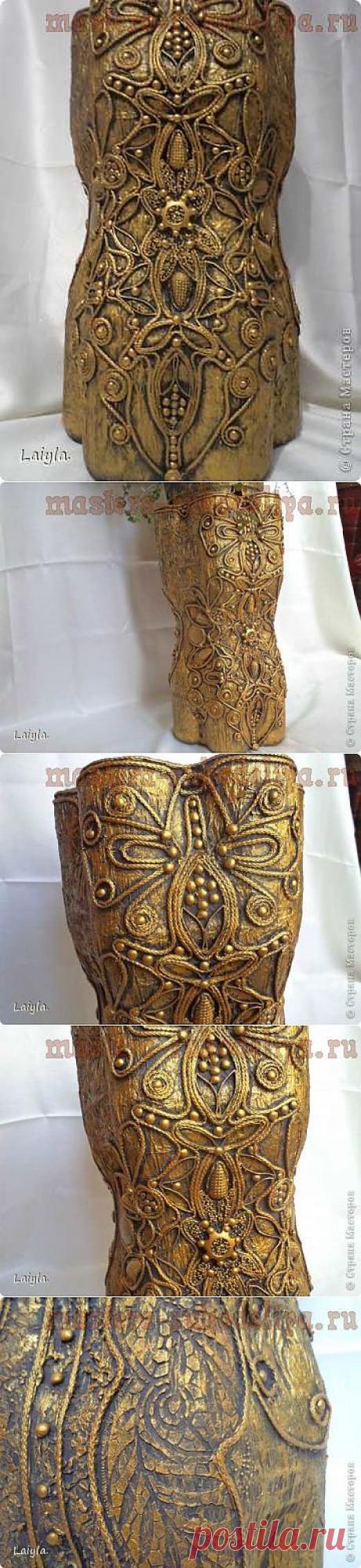 Мастера рукоделия - рукоделие для дома. Бесплатные мастер-классы, фото и видео уроки - Мастер-класс: Подставка для цветов из пластиковых бутылок