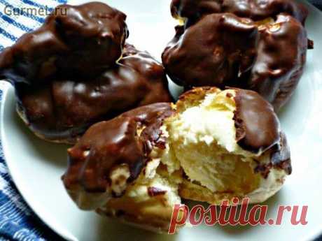 Пирожные &quot;Шу&quot; и Профитроли с кремом. GurmeL