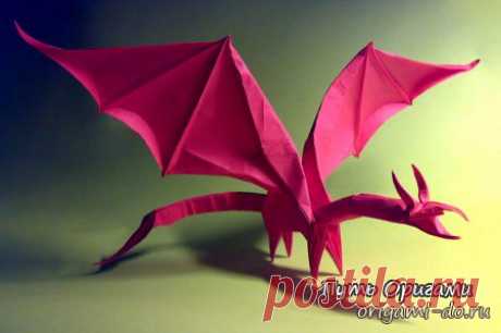 Simple Dragon от оригамиста Shuki Kato » Путь Оригами