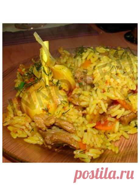 Простые вторые блюда из мяса: Плов
