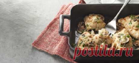 Рыба с грибами