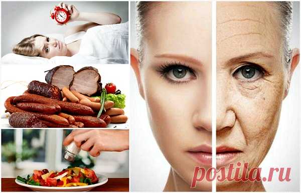Еда и привычки, которые преждевременно вызывают морщины — Домашние заботы