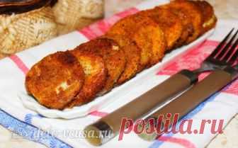 Кабачки жаренные в сухарях, рецепт с фото. Кабачки в панировке