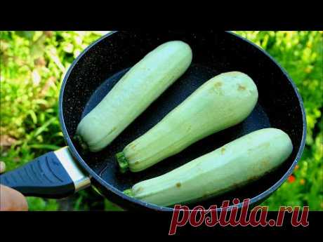 Вот что нужно готовить из кабачков!  НЕВОЗМОЖНО ВКУСНО и ПРОСТО.