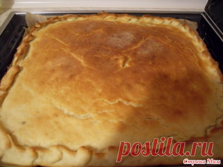 Пирог с картошкой и мясом - Люблю готовить - Страна Мам