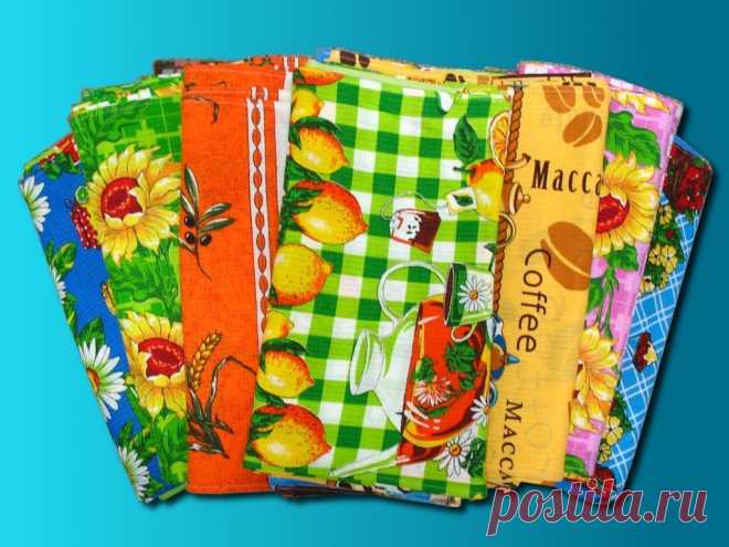 🍋КАК ОТСТИРАТЬ КУХОННЫЕ ПОЛОТЕНЦА?