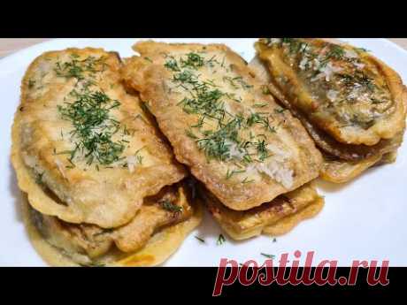Просто отбила БАКЛАЖАНЫ молотком 💯 И приготовила настоящую ВКУСНЯТИНУ 💥 Как приготовить БАКЛАЖАНЫ