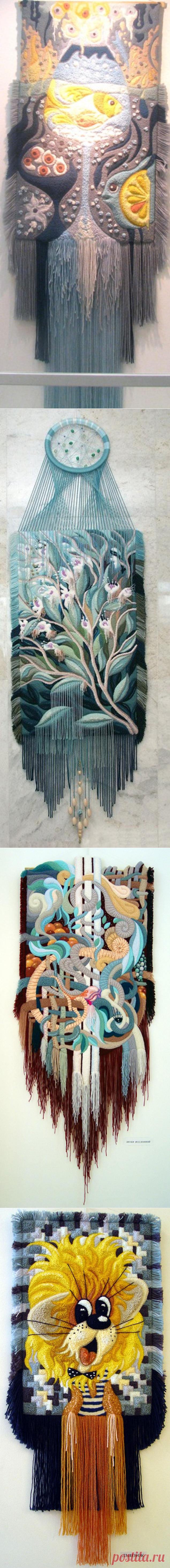 Невероятные объемные гобелены Юрия Овсепяна