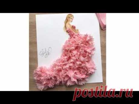 how to draw fashion illustration by Edgar Artis - YouTube
