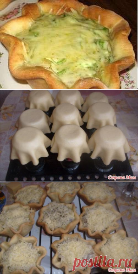 Съедобные тарелки с вкуснющей начинкой